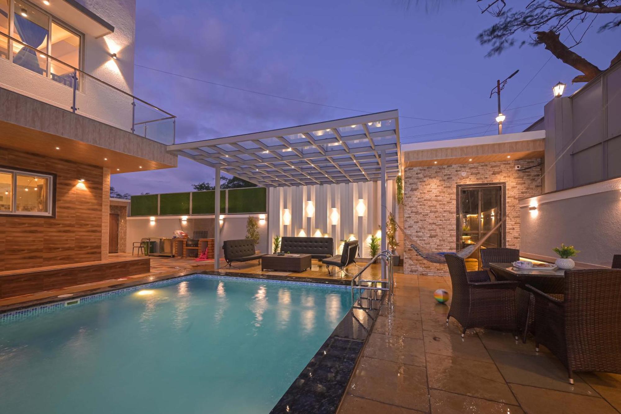 Azure Retreat Villa By Tropicana Stays Lonavala Ngoại thất bức ảnh